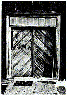 Door of old house abt 1670